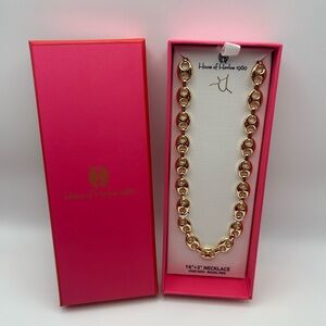 *New* House of Harlow 1960 Gold Link Necklace
